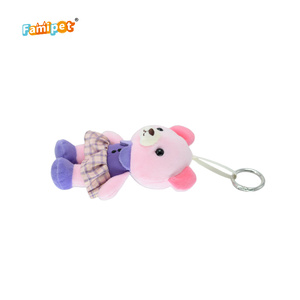 Famipet Fabricant Grossiste Personnalisé Nouveau Design Mignon <span class=keywords><strong>Animaux</strong></span> en Peluche Porte-clés Pendentif Breloque de Sac à Dos Jouet - Product Image 6