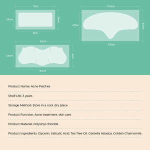 Parches Hidrocoloides para el Acné Oem Odm, Ácido Salicílico, Parches Transparentes para Granos <span class=keywords><strong>en</strong></span> <span class=keywords><strong>la</strong></span> <span class=keywords><strong>Frente</strong></span>, Grandes para el Rostro - Product Image 2