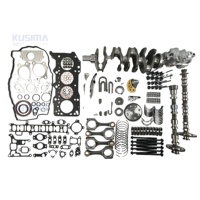 Kit de Révision Moteur SH01 : Segments de Piston, Vilebrequin, Bielles, Joints, Chaîne de Distribution, Bras Oscillants pour Mazda 6 CX-7 CX-5 MZR-CD 2.2L