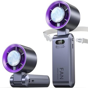 2026 13550PRM Rechargeable Portable <b>Mini</b> <b>Fan</b> 4000mAh High Quality <b>USB</b> Handheld <b>Fan</b> Plastic Semiconductor Cooling <b>Fan</b> - Product Image 1
