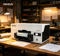 Imprimante UV DTF A3 pour films PET à jet d'encre, nouvelle machine d'impression UV rouleau-à-rouleau pour autocollants de transfert d'encre
