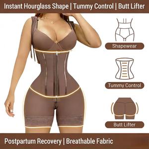 Nouvelle Faja Corset Intégral pour Femme, Modèle Colombien Post-Opératoire, Gaine Amincissante Parfaite pour le Corps Entier, Contrôle des Hanches et Amincissement <span class=keywords><strong>de</strong></span> la Taille pour la Perte <span class=keywords><strong>de</strong></span> Poids - Product Image 1