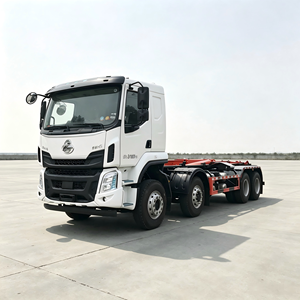 รถบรรทุกติดเครนยกขยะ Dongfeng Liuzhou 8x4 รุ่น Heavy Duty 30 ตัน พร้อมกระบะแบบ Roll Off ลดราคาพิเศษ - Product Image 5