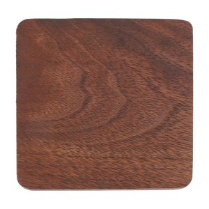 ที่รองแก้วทำจากไม้วอลนัทแกะสลักเป็นมิตรต่อสิ่งแวดล้อมที่รองแก้วทรงกลมทรงสี่เหลี่ยมมีร่องออกแบบส่วนบุคคลจัดส่งฟรีสหรัฐอเมริกา - Product Image 4