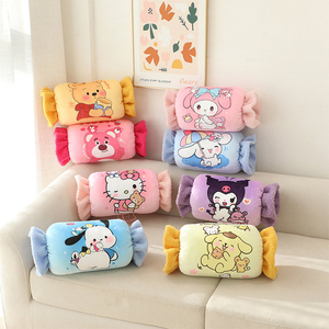 Kawaii <span class=keywords><strong>Kitty</strong></span> Cat felpa suave almohada Animal patrón cojín regalo para sofá decoración de fiesta en casa - Product Image 1