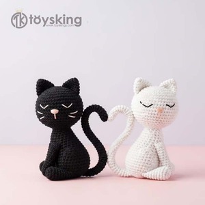 Peluche de Gato 3D Tejido a Mano - Animal de Peluche Lindo y Suave con Detalles Realistas |   Gato Tejido a Mano de Primera Calidad, Regalo Hecho a Mano - Product Image 4