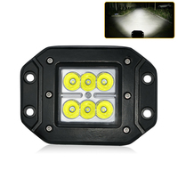 Projecteur de sécurité piéton LED 20W pour chariot élévateur, lampe de sécurité piéton 10-60V DC IP68 étanche pour camion et remorque