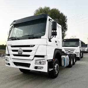 Sinotruck Howo 371hp 375hp Hw76 грузовик с кабиной тягач для продажи