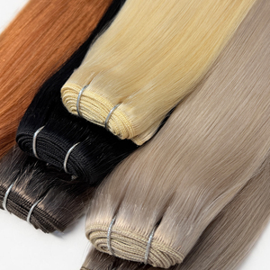 ผมต่อแบบพรีเมียม 100% ผมแท้ชนิดเวอร์จิ้นเรมี่ สีบลอนด์ธรรมชาติ แบบไร้รอยต่อ ขายส่งจากโรงงาน - Product Image 4