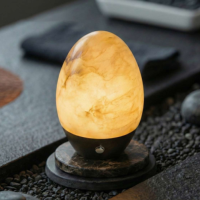 Lampe de table en marbre, lampe de chevet rechargeable moderne décorative à intensité variable au toucher pour la décoration de la maison, chambre à coucher, rechargeable