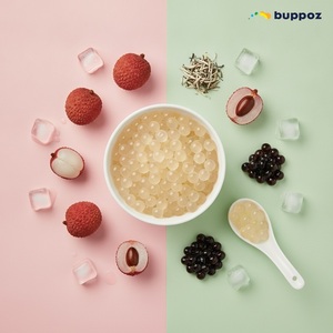ลิ้นจี่ Popping ชุด Boba - Product Image 4