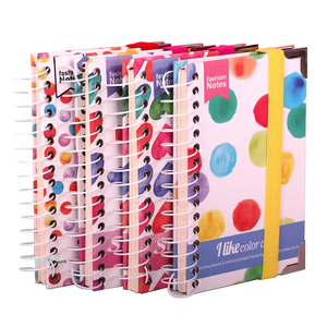 Tùy Chỉnh Văn Phòng Trường Nguồn Cung Cấp Bìa Cứng Ban Nhạc Đàn Hồi Chương Trình Tổ Chức Kế Hoạch Với Kim Loại Góc Xoắn Ốc Máy Tính Xách Tay Nhật Ký Tạp Chí - Product Image 4