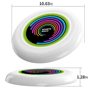 Factory Custom Logo Ultimate Fris Beed Weich plastik PE <span class=keywords><strong>Pet</strong></span> Dog Flying Disc Kinder Toy Beach Flying Disc - Product Image 2