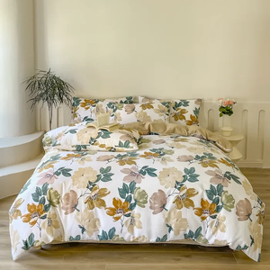 Tùy Chỉnh Đáng Yêu Cotton <span class=keywords><strong>Polyester</strong></span> Sợi Nhỏ In <span class=keywords><strong>Comforters</strong></span> Bộ Chăn Bìa Bộ Đồ Giường Bộ Với Gối Trường Hợp Cho Trẻ Em - Product Image 1