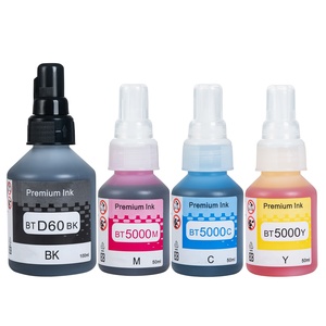 หมึกเติมแบบขวด ยี่ห้อ Factory <span class=keywords><strong>BTD60BK</strong></span> รุ่น BT5000 สีพรีเมียม ใช้กับเครื่องพิมพ์อิงค์เจ็ท BR รุ่น T300 T500 T700 T800 - Product Image 1
