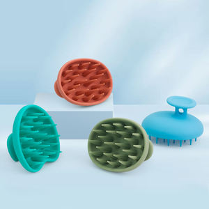 Cepillo de lavado de ducha de cuerpo sólido renovable, cepillo de baño de silicona para perros y mascotas, peine de silicona suave, cepillo de baño para mascotas - Product Image 6