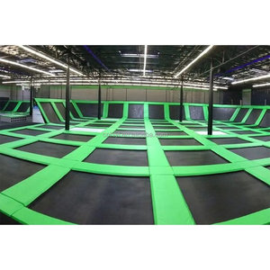 Parque <span class=keywords><strong>de</strong></span> trampolín interior con <span class=keywords><strong>Parkour</strong></span> y Foam Pit Childhood Education Playground Bloques <span class=keywords><strong>de</strong></span> espuma - Product Image 3