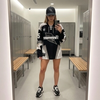 Maillot de hockey sur glace à manches longues, color block, sublimé, personnalisé avec le nom de l'équipe, style streetwear et sportswear, vente en gros