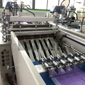 BHiE RF820 Poly Mailer Making Machine Maquina De Hacer Bolsas Side Sealing Courier Plastic Bag Cutting Machine