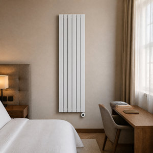 <span class=keywords><strong>Radiateur</strong></span> électrique mural blanc avec écran LCD thermostatique pour salon et maison - Product Image 5