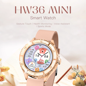 Nouvelle montre intelligente pour femmes Hw36 <span class=keywords><strong>Mini</strong></span> 2024, appel BT, détection de la santé, montre intelligente de sport de haute qualité pour femmes - Product Image 2