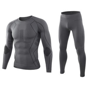 Completo <span class=keywords><strong>Termico</strong></span> da <span class=keywords><strong>Uomo</strong></span> per Ciclismo, <span class=keywords><strong>Abbigliamento</strong></span> Sportivo Caldo in Maglia, Set Intimo <span class=keywords><strong>Termico</strong></span> Maschile - Product Image 3
