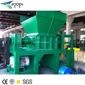 KOOEN machine single shaft Customizable shredder/copper cable shredder machine/maize stalk shredder machine