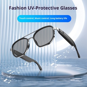 [Traduction IA] Lunettes Intelligentes Transfrontalières GS17 : Contrôle Tactile, Chargement Magnétique, Écoute Musicale, Appels Téléphoniques - Product Image 2