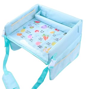 Plateau multifonctionnel imperméable pour siège auto bébé, poussette, table à manger, chariot de rangement, motif animal de dessin animé - Product Image 5