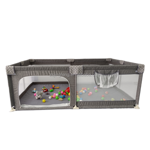 ODM Clôture de sécurité pour enfants de style panneau moderne durable pour bébés tout-petits avec portail pour salon extérieur cour de jeu - Product Image 5