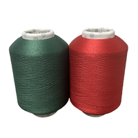 75D 72F 100% Polyester DTY Fil Argent Ion Antibactérien Chaussettes Fil
