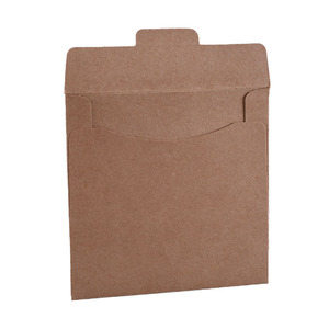 Vente en gros 200gsm <span class=keywords><strong>enveloppe</strong></span> en <span class=keywords><strong>papier</strong></span> <span class=keywords><strong>Kraft</strong></span> brun pour CD cadeau pas d'impression 125*125mm enveloppes en <span class=keywords><strong>papier</strong></span> <span class=keywords><strong>Kraft</strong></span> brun pour CD - Product Image 1