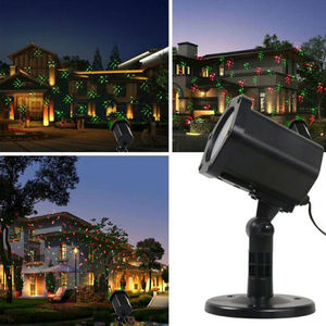 移動する星の点 レーザー プロジェクター ライト ガーデン 屋外 防水 クリスマスツリー クリスマス ホリデー シャワー照明 - Product Image 2