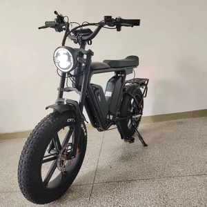 52V vélo électrique 44Ah double batterie Ebike suspension complète frein hydraulique hors route <span class=keywords><strong>vtt</strong></span> 60kmh <span class=keywords><strong>rapide</strong></span> 1000W gros pneu vélo électrique - Product Image 4