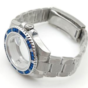 Boîtier de montre personnalisé avec logo, 40 mm, accessoires, surface luminescente, verre saphir, adapté au mouvement 2813/8215 - Product Image 3