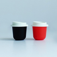 Gobelets à café réutilisables 2g 5g 10g Coquilles à café Feuilles d'aluminium Gobelets en plastique rechargeables Mini capsule à café avec feuille d'étanchéité