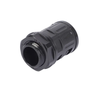 Raccord rapide en nylon PA66 modèle PG40 IP65 pour tuyau ondulé de 1 pouce, protection des câbles électriques ignifuge UL94-V1