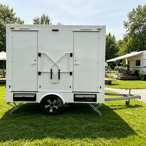 Baño Portátil de Lujo, Remolque Móvil para Eventos, Bodas, Viajes al Aire Libre, Inodoros Ecológicos - Product Image 1