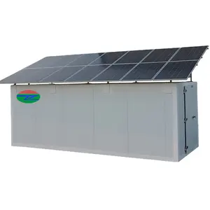 Professional Factory Containers 5Hp Solar Powered Cold Room For Fish