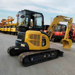 En Stock, Excavadora Usada Komatsu PC55 Mini, Modelo 2019, Motor, Bomba, Engranajes y Rodamientos Japoneses Certificados - Product Image 3