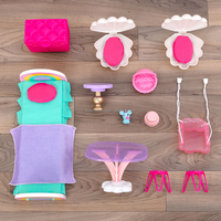 Ensemble de jouets en bois pour enfants Tosen, jeux de rôle, meubles en bois, Rainbow Dreamers, licorne, sirène, filles, éducatif, imaginatif, 2-13 ans