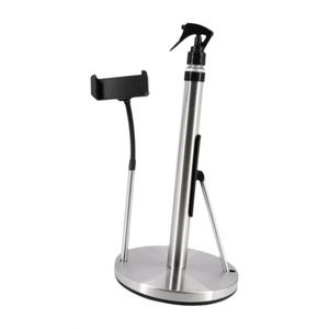 <b>Kitchen</b> 3 in 1 <b>Paper</b> Towel Holder with Spray Bottle & Phone Holder Countertop Stainless Steel Tissue Holder <b>Paper</b> Dispenser - Product Image 1