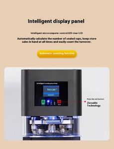 2025 Hot Sale Electric Automatic 250-500ml PET/Aluminum/Tin Can Sealing Machine High Efficiency Can Sealing for Barrel Chemical - Product Image 6