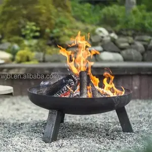 מתכת ביול firebowl מותאם אישית מודרני עיצוב אש בור חיצוני/פנימי/גן corten פלדת מנגל firepit