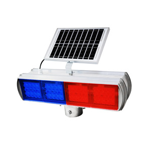 Feux de signalisation routière de <span class=keywords><strong>s</strong></span>écurité routière LED rouge bleu clignotants pour la construction routière et l'intersection des véhicules - Product Image 4