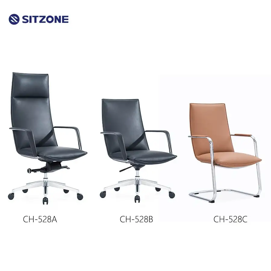 Sitzone Modern Leather Office Chairs Luxury Office Ceo Staff Chair Manager Boss Executive Office Chair Leather