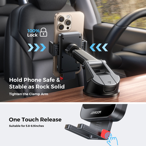 JOYROOM Chargeur sans fil 15W Support pour téléphone de voiture Chargeur sans fil - Product Image 4
