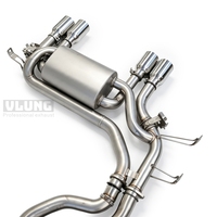 Échappement arrière électronique Valvetronic en acier inoxydable haute performance pour BMW M3 3.2 E46 2000-2006
