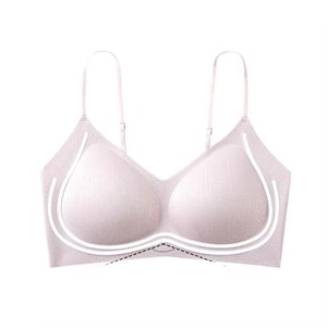 <span class=keywords><strong>Reggiseno</strong></span> <span class=keywords><strong>Push</strong></span>-<span class=keywords><strong>up</strong></span> 3D Wireless 2026 da Donna, Morbido Jacquard Senza Cuciture Traspirante Senza Ferretto, Stile Dolce e Giovanile per Uso Quotidiano OEM - Product Image 5