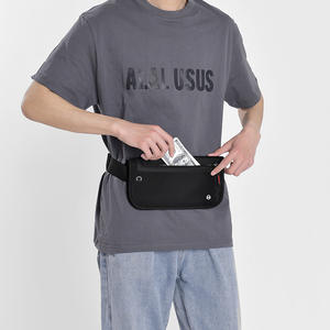 <span class=keywords><strong>Bolsa</strong></span> <span class=keywords><strong>de</strong></span> Cintura Antirrobo con Protección RFID para Pasaportes, <span class=keywords><strong>Bolsa</strong></span> <span class=keywords><strong>de</strong></span> Seguridad para Viajes al Extranjero, Clip para Pasaporte, Ligera y Fácil <span class=keywords><strong>de</strong></span> Transportar - Product Image 4